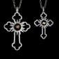 Classic Nativity Cross - Sterling Silver - Petite